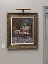 Michael Cheval “Imagine II” John Lennon 2016 Aluminum Serigraph Framed