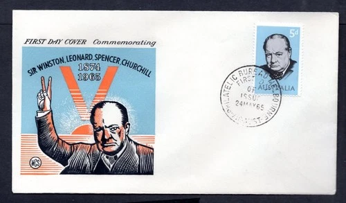 Australia - 1966 Churchill First Day Cover