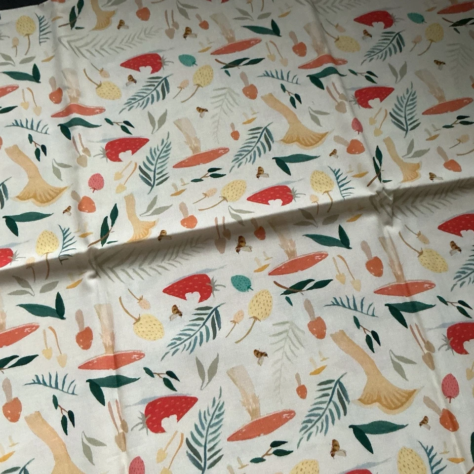 emily winfield martin fabric dream world riley blake c9081 Mushroom 2 yards - Image 3 of 4