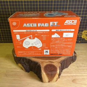 SEGA Dreamcast ASCII PAD FT Controller ASC-1301P Boxed Complete Clean DC Japan