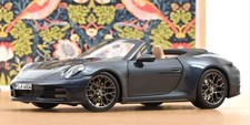 NOREV,PORSCHE 911 Carrera Cabriolet 2025 Yachting Blue Metallic, 1/18, NOREV1...