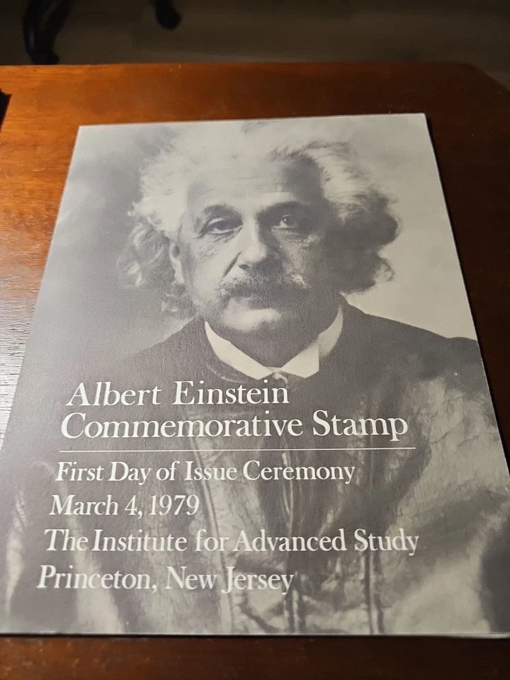 USPS FDC CEREMONY  1979 FOR ALBERT EINSTEIN - Image 2 of 4