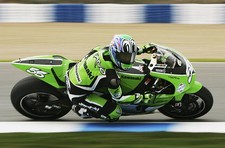 Shinya Nakano of Japan Kawasaki at second practice for the Spanish- 2005 Photo 1
