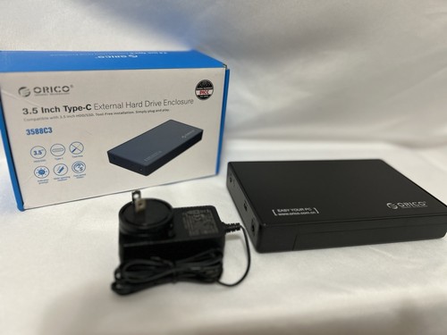 ORICO 3.5" SATA III to USB3.1 Type C external hard drive enclosure for HDD Tool- - Afbeelding 3 van 3