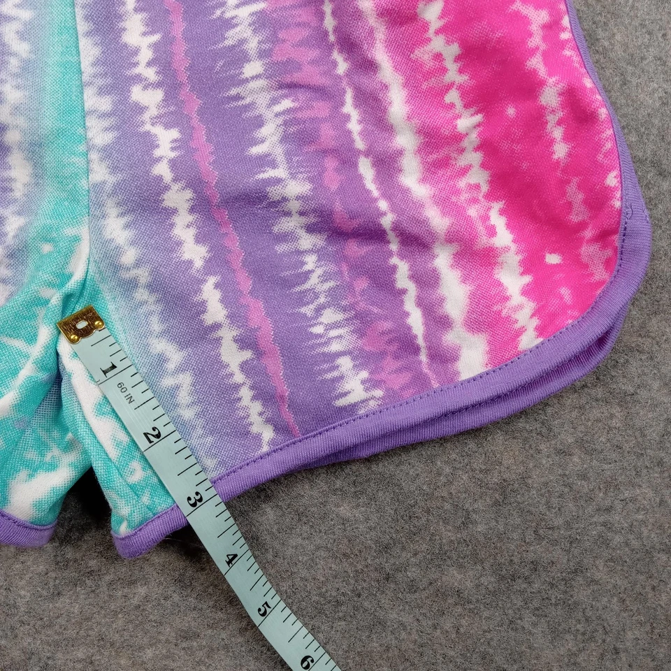 Шорты для девочек Nickelodeon 6 Fairy Wren фиолетовый розовый галстук краситель хлопковая смесь - Изображение 4 из 4