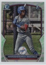 2023 Bowman Chrome Prospects Lunar Glow Refractor Mairoshendrick Martinus 1k9t