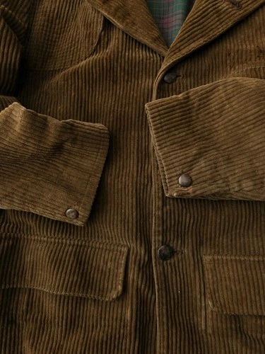 Vintage 1960s Camox Confezioni Brown Corduroy Barnstormer Work Jacket Men's L image 13