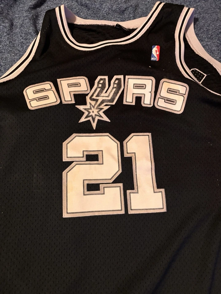 Camiseta deportiva local de baloncesto de los San Antonio Spurs Nike Tim Duncan para hombre talla 3XL auténtica Foto 2 de 4