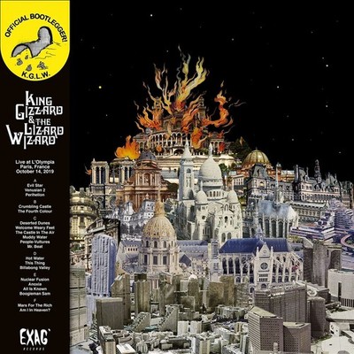 KING GIZZARD & THE LIZARD WIZARD LIVE IN PARIS, 2019 NEW LP