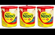 Nestle NIDO Kinder, 12.6oz - Pack of 3 Containers Exp 11/2025 & 2/2026
