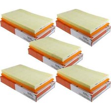 5x MAHLE / KNECHT Luftfilter LX 614 Air Filter für Opel Vectra B 36_ Vauxhall