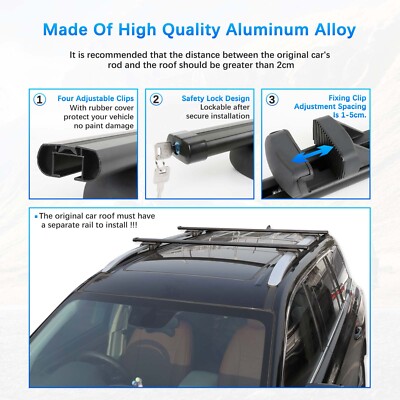 Roof Basket For 2014-2023 Jeep Cherokee 53