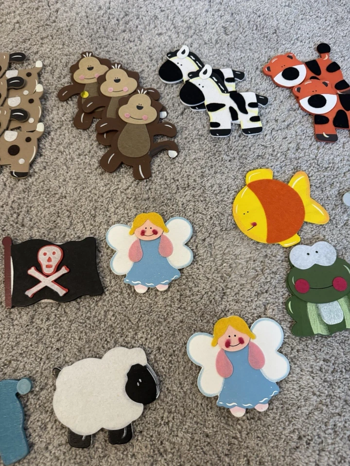 Safari Animales de la Selva Pato de Goma Madera Baby Shower Favores, Paquete de 28 Piezas Foto 3 de 4