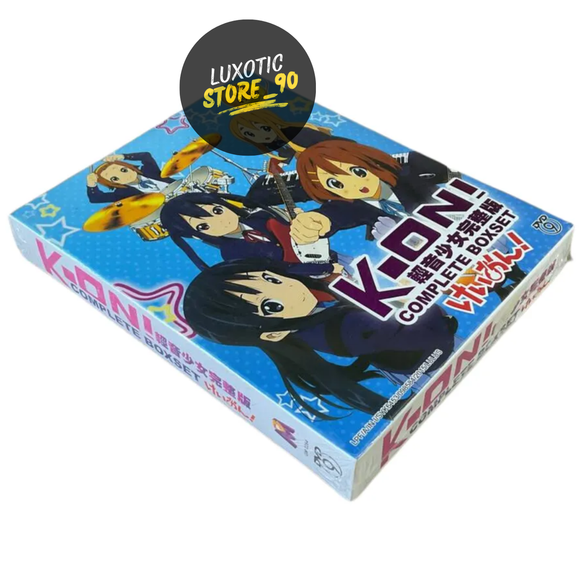 DVD Anime K-ON! Complete Boxset Season 1 + 2 (Vol 1-36) + Movie +