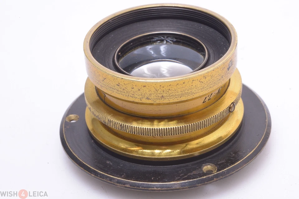 ✅ GOERZ, ZEISS, MEYER STOP APERTURE DOUBLE ANASTIGMAT ‘DAGOR’ F/7.7 LENS 5X7 - Image 2 of 4