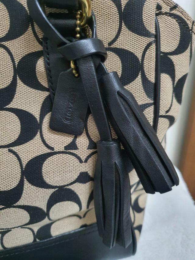 COACH Signature Mini Tanner Crossbody 50495 Gem