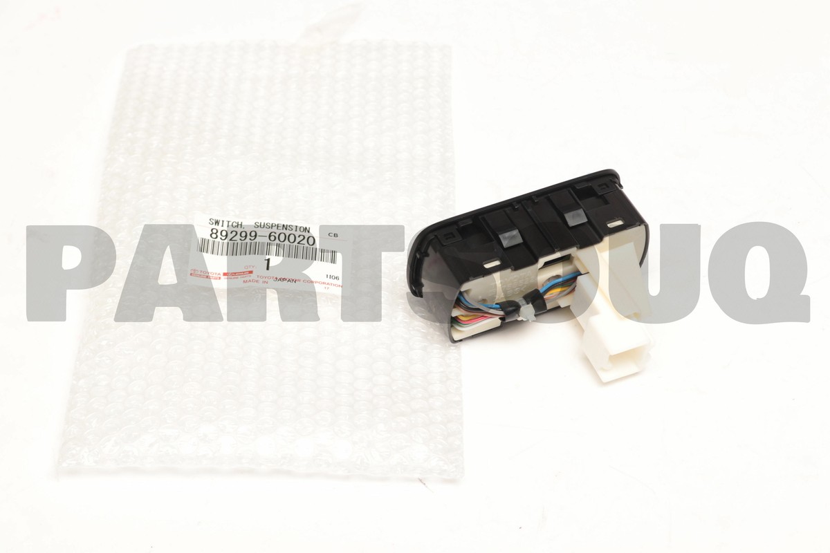 8929960020 Genuine Toyota SWITCH, SUSPENSION CONTROL 89299