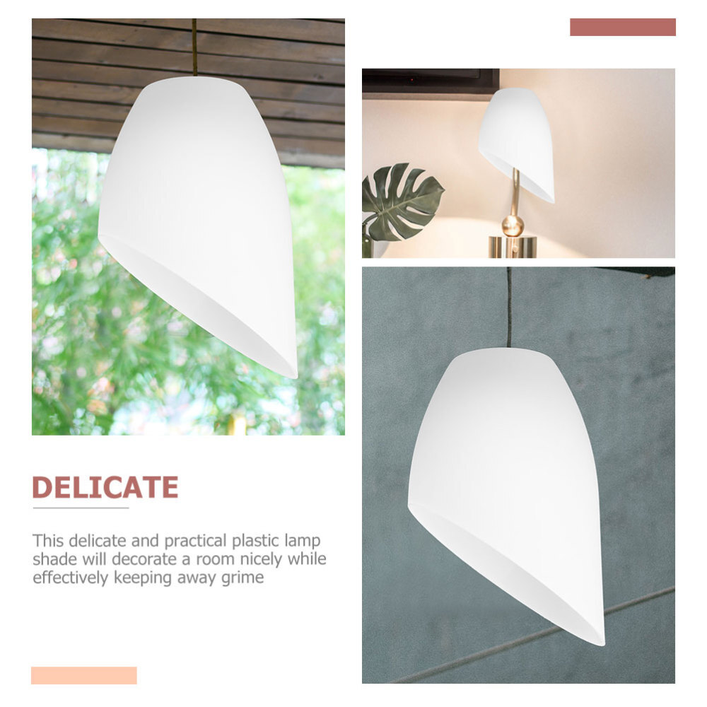 Operitacx 2-Pack Slanted Horseshoe Lamp Shade – Stylish Ceiling Light Cover & Desk Lamp Shade For Home Decor