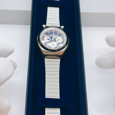 あつし！　おまとめ計43体 CITIZEN Tsuno Chrono AN3676-65L Begin 70's REMIX Bespoke Limited