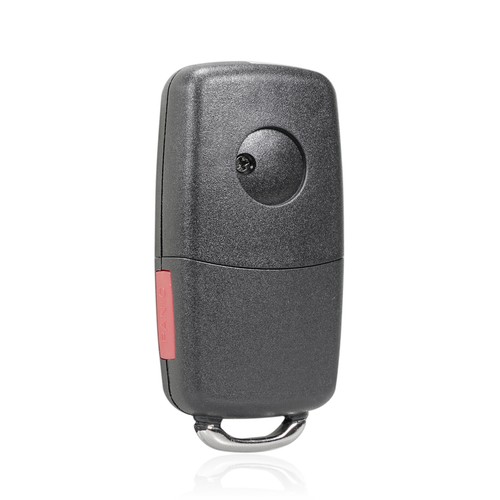 Flip Remote Car Key Shell Case for VW Beetle Golf Jetta Passat Eos GTI + Battery - Picture 6 of 9