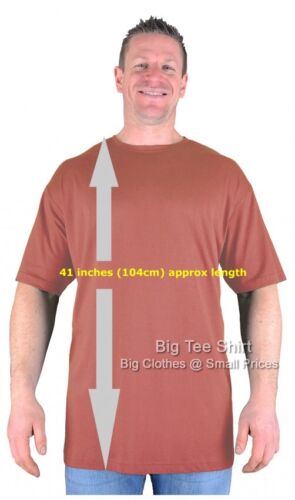 Camiseta de noche grande para hombre BTS Paddy línea larga extremadamente alta tallas M a 8XL - Imagen 15 de 15
