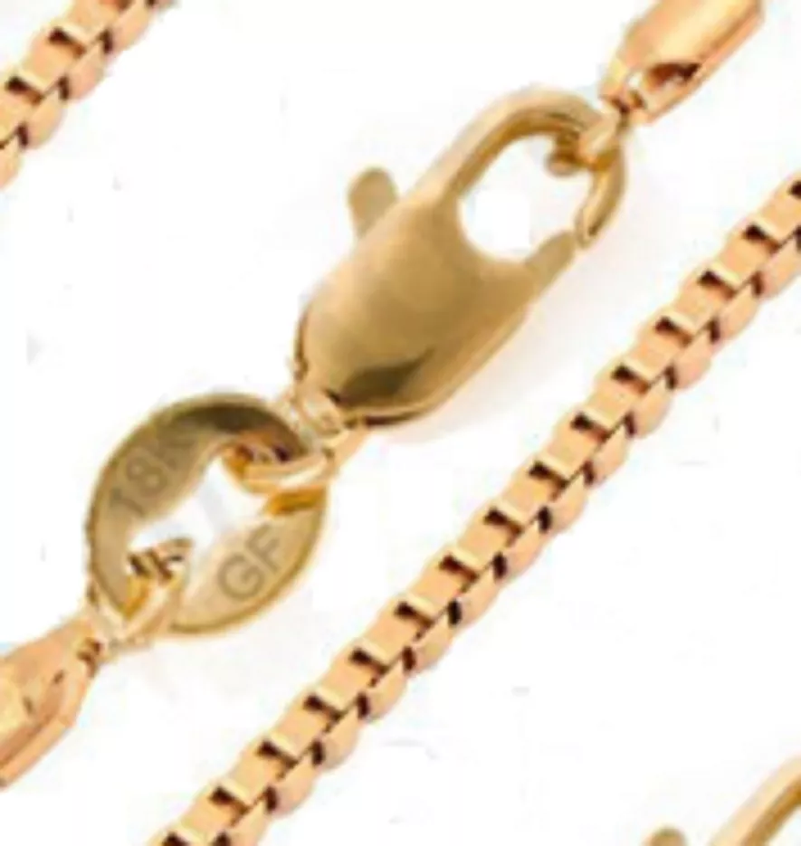 18k stamped gold chain deals