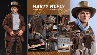 Hot Toys Back To The Future Marty McFly Action Figure for sale