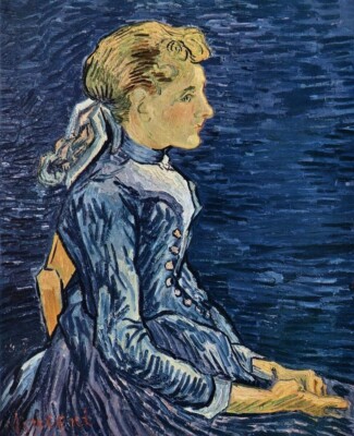Vincent van Gogh Signed Oil Painting on Canvas 16x24 in Post-Impressionism..