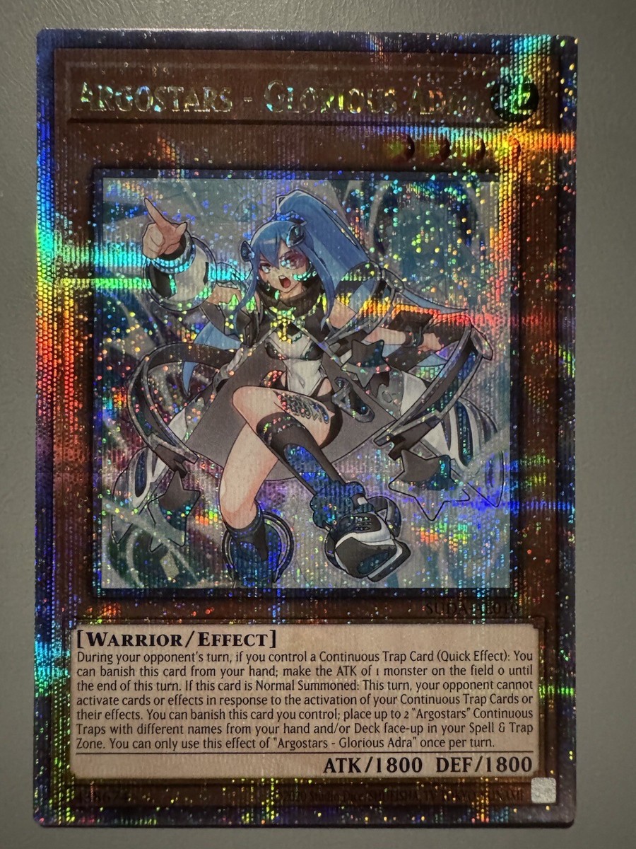 YUGIOH ARGOSTARS - GLORIOUS ADRA ASIA ENGLISH EDITION SUDA-AE010