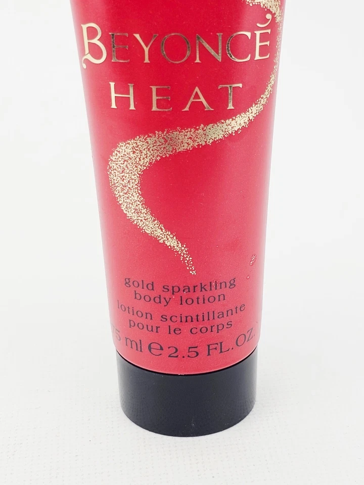 Loción corporal brillante Beyonce Heat Gold 2,5 fl oz RARA fórmula original Foto 2 de 4