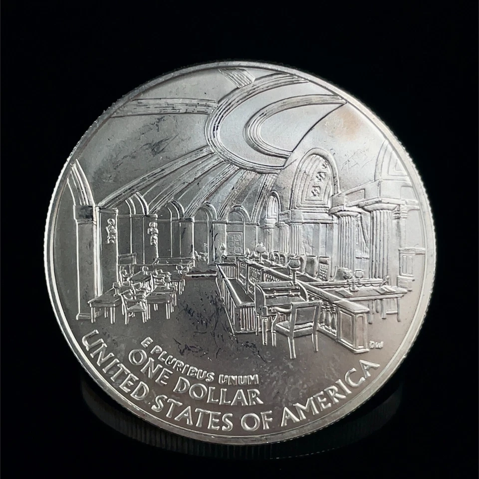 2005-P Chief Justice John Marshall Silver Dollar  Commemorative  BU/UNC - Image 4 of 4