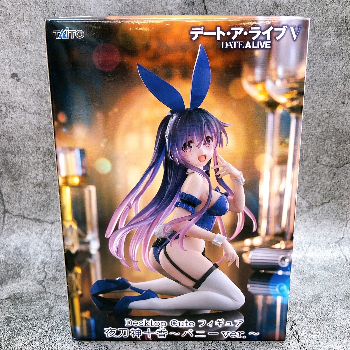 DATE A LIVEプライズ美少女フィギュアまとめ売り5点 Date A Live V Tohka Yatogami Bunny Ver. Desktop Cute Figure