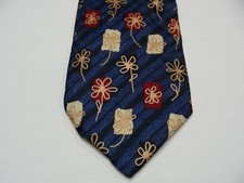 ZYLOS - GEORGE MACHADO - VINTAGE - MADE IN USA - 100% SILK NECK TIE!