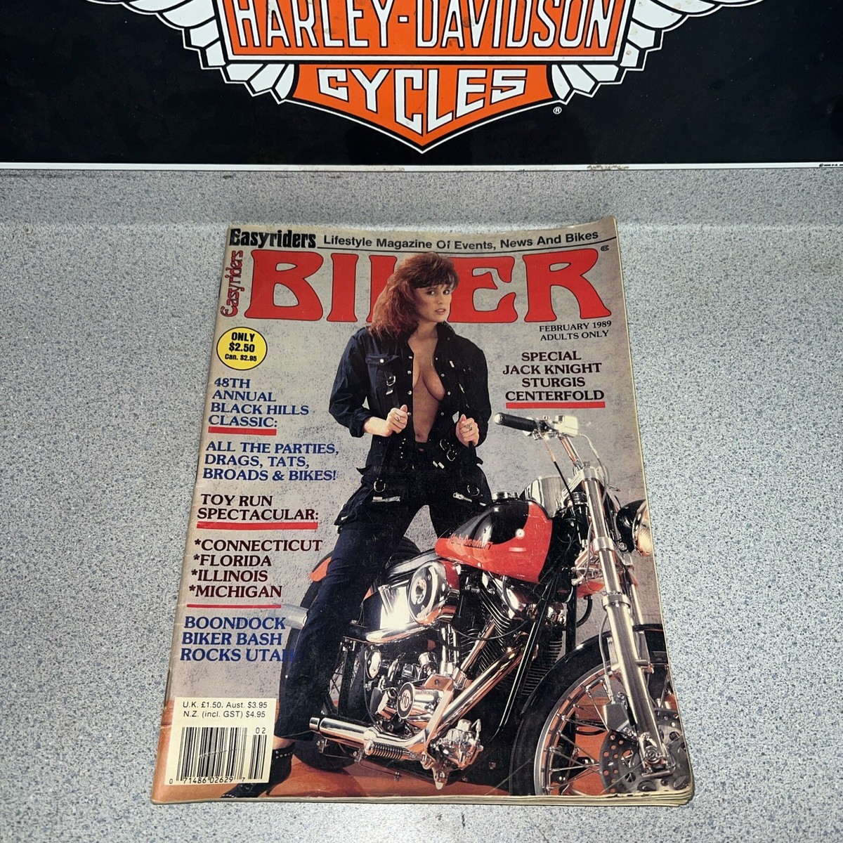 EASYRIDERS BIKER FEBRUARY 1989 | eBay