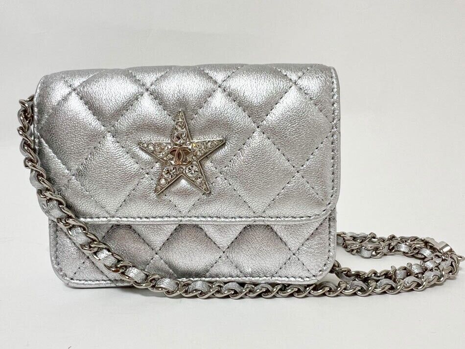 CHANEL Star Mini Matelasse Chain Shoulder Bag Waist Bag CHANEL Star Mini Matelasse Chain Shoulder Bag Waist Bag