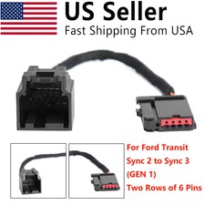 USB Media HUB Wiring Adapter Harness GEN1 For Ford SYNC 2 to SYNC 3 Retrofit Lot