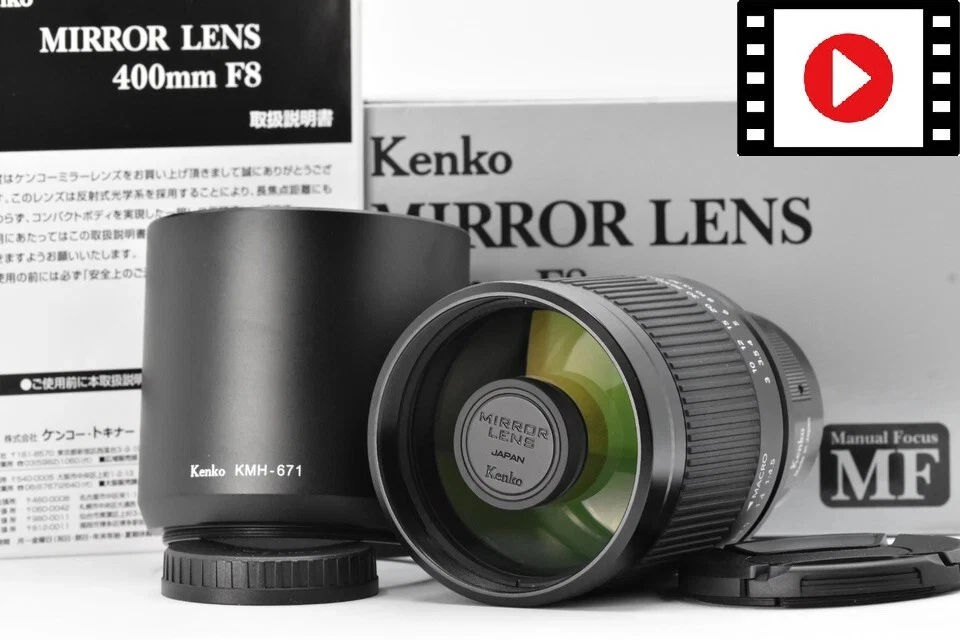 Kenko f/8 Camera Lenses 400mm Focal for sale | eBay