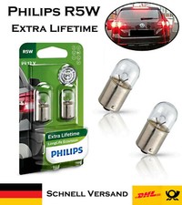 2x Philips R5W 12V 12821LLECOB2 Long Life Bremslicht Hecklicht Parklicht Lampe