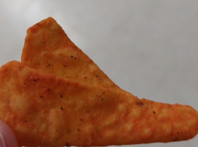 sweet and spicy dorito chip that looks like air jordans