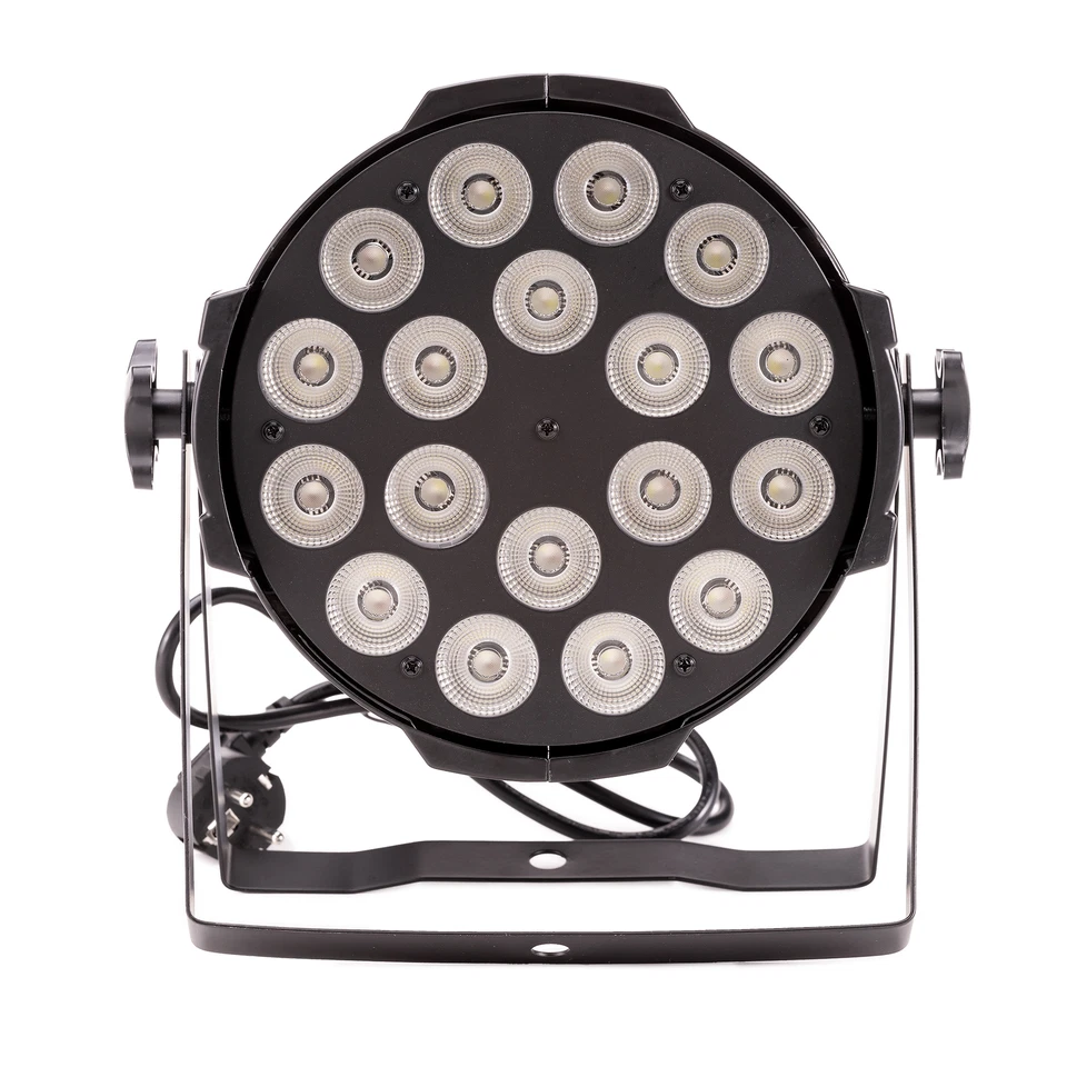 ETEC LED PRO PAR Scheinwerfer 18x10 Watt RGBW 4in1 Studio Floorspot - Bild 2 von 4