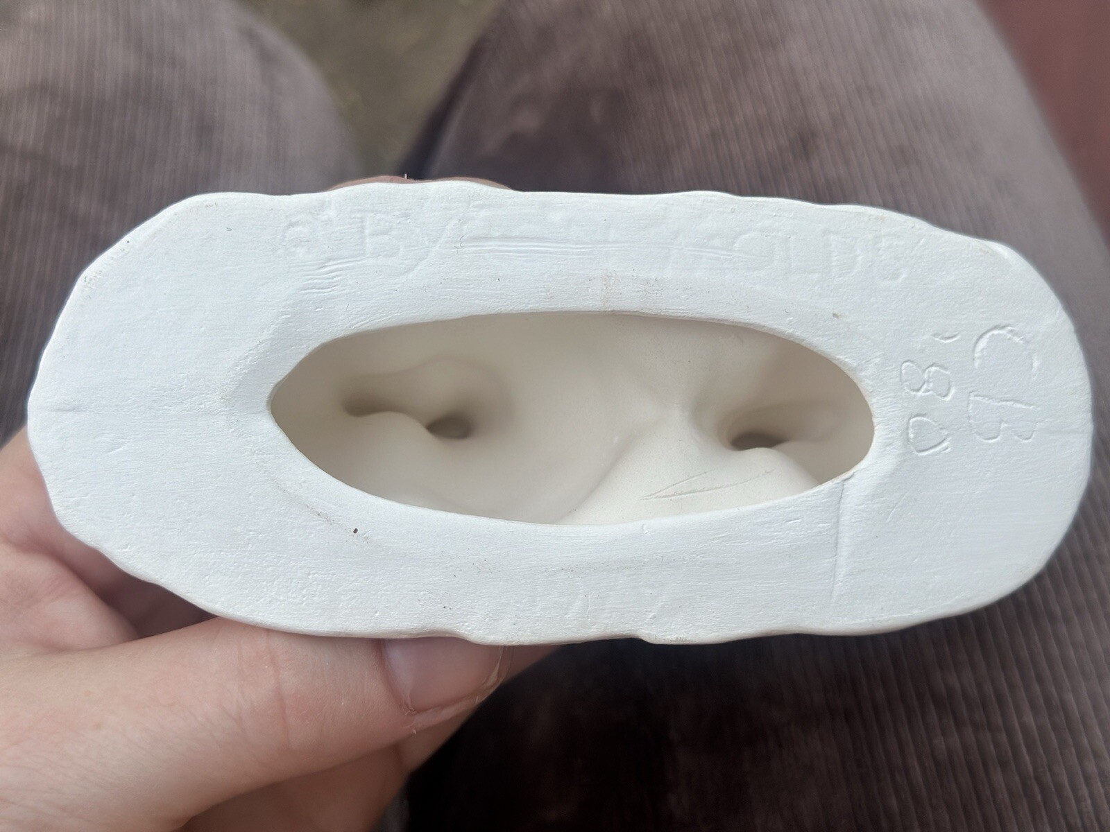 MCM VTG Lot Of 3 Holland & Bryon Caroler’s Village Hand Painted Christmas Scene