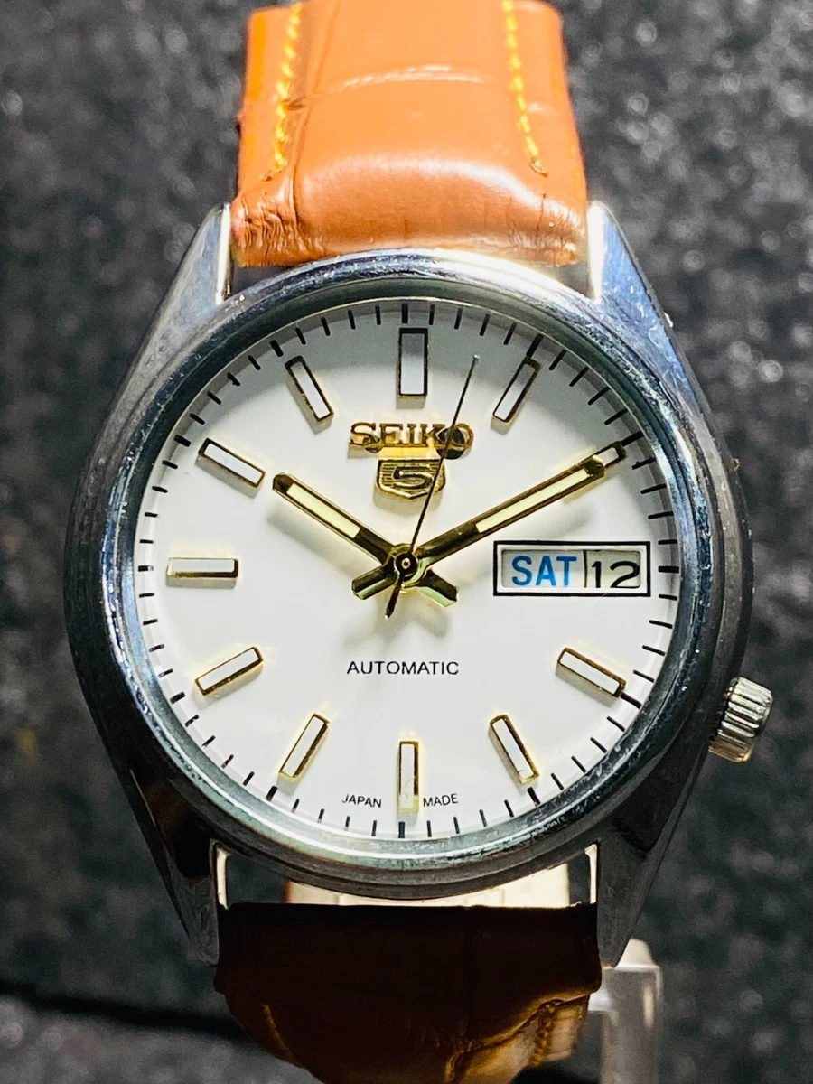 Rare Vintage Japan Seiko 5 Automatic Date Day Men s Wrist Watch