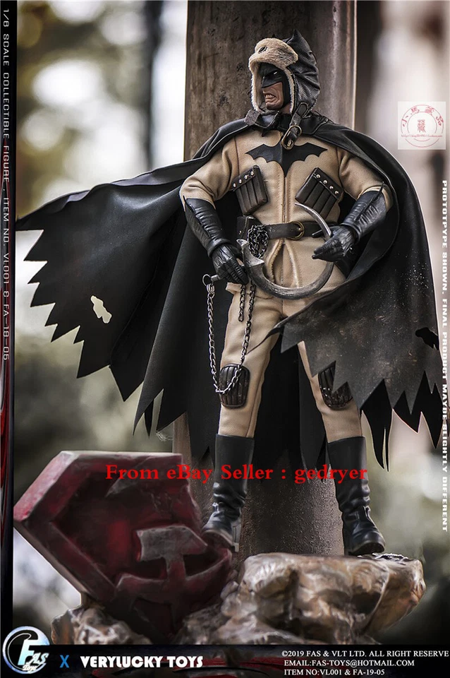 Figura de acción Batman arma de metal hijo rojo hijo de DC Comics Fastoys 1/6 en stock Foto 2 de 4