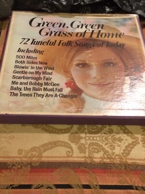 Green, Green Grass of Home 72 Tuneful Folk Songs 6 Album Collectible Set 1972