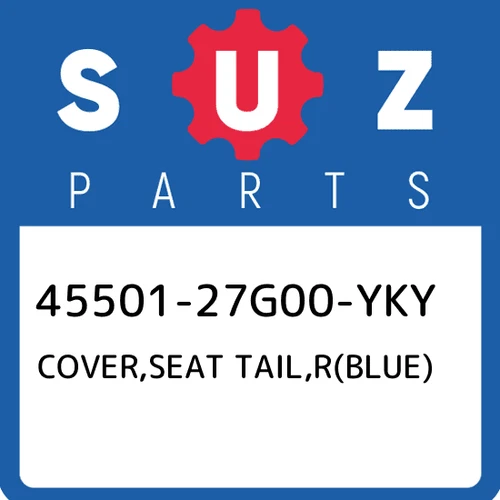 COVER ASSY, SEAT TAIL RH (BLUE) | FOR YKY; Includes Item(s) 2 - 2