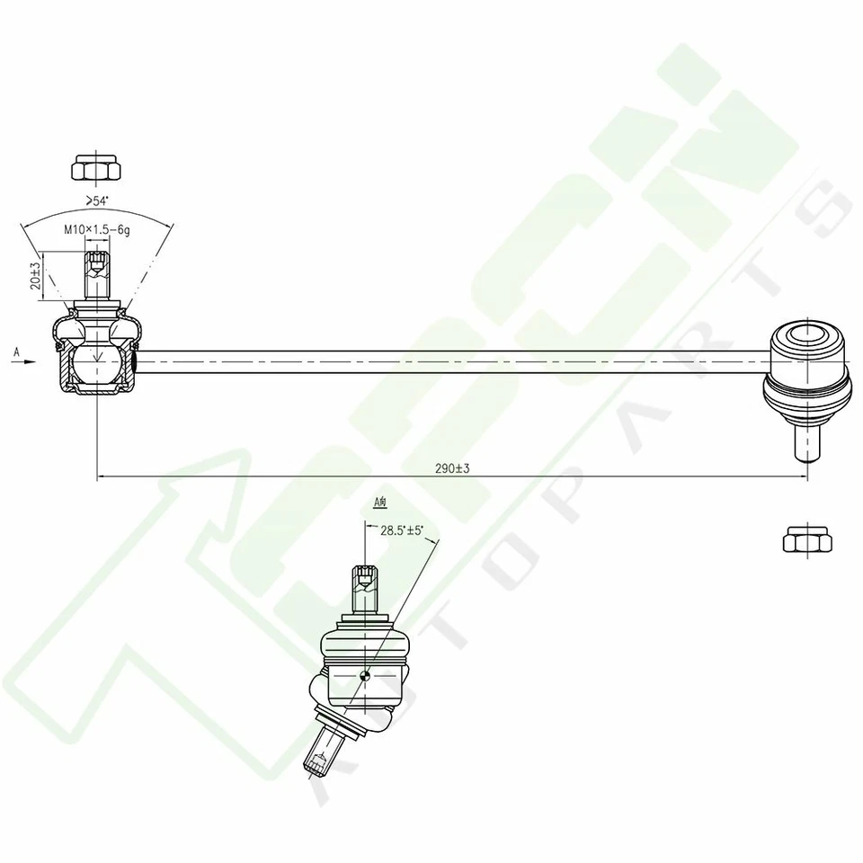 For BMW 128i 135i 325i 328i 330i 335d 335i 8pc Front Control Arms Wheel Bearings Foto 2 de 4