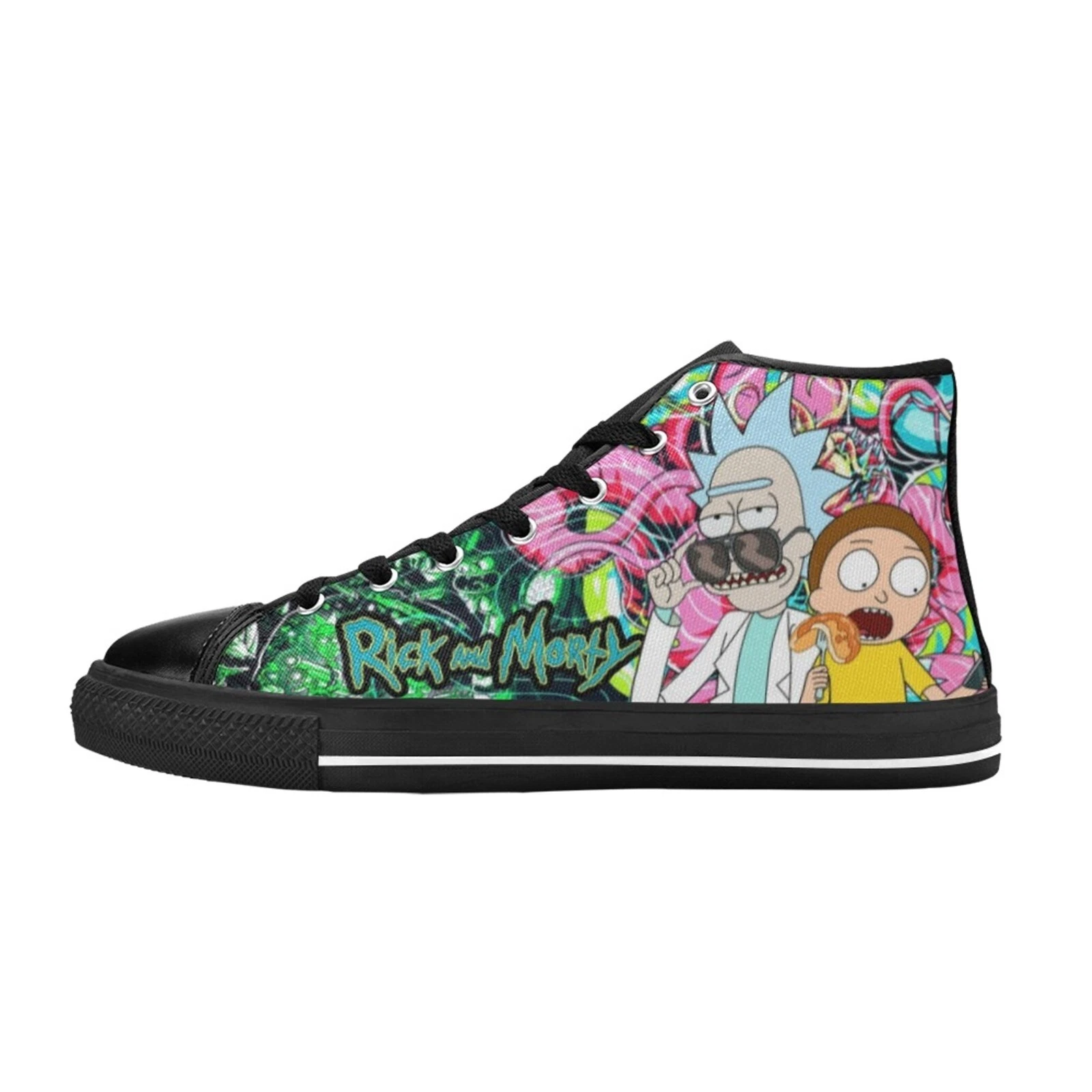 Rick and Rickandmorty  10 High Top Sneaker , Shoes Athletic
