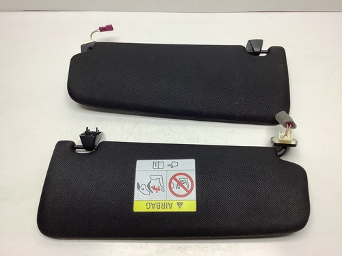 BMW 5 SERIES F10 F11 SUN VISOR PAIR LEFT RIGHT BLACK SUN SHIELD COVER SUNVISOR - Picture 6 of 10