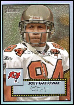  2006 Topps Heritage Chrome Refractor #THC20 Joey Galloway 290/552