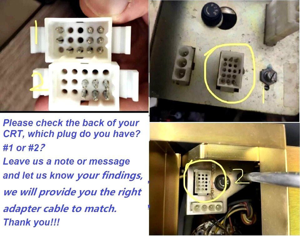 DIRECT LCD REPLACEMENT MONITOR FOR MAZATROL MPLUS TPLUS M32B T32B  PLUG AND PLAY - Image 3 of 4